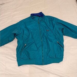 Patagonia Men's Blue jacket vintage